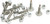 Woodys - Signature Series Stainless Steel Studs 1.450" 1000/pk - SSP-1450-MS