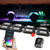 Xk Glow - Kmax Rock Light Kit 8 Piece App Control - MX-ROCK-ADV