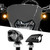 Xk Glow - Mini Led Turn Signal Black Amber Pair - XK034022-AB