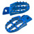 Zeta - Aluminum Footpegs Yam Blue - ZE93-1630