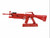 GoatGuns - Store Exclusive: M16A1 Grenadier Mini Model in Red - LTD-STORE-3