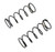 Kyosho - Big Bore Shock Springs (M/Gold/Medium) (2) - XGS024