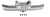 RC4WD - Retro Aluminum Rear Bumper for Traxxas TRX-4 2021 Ford Br - ZS0166