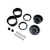 Axial - 1.9" KMC Grenede Beadlock Wheels (2), Black - -4318