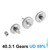 Injora - 40.3:1 Transmission Gears for TRX4M - 4M-36