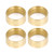 Injora - Brass Clamp Rings for INJORA 1.0" Wheels - SCX24-45