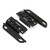 Injora - Metal Rock Sliders for SCX24 JLU Deadbolt Bronco - SCX24-66BK