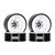 Injora - Stamped Steel 1.3" Beadlock Wheels (W1312) - YQW-1312WH