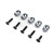 Losi - Engine Mount Insert & Screws,19/67(5):5IVE-TG 3.0 - -4138