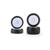 Pro-line Racing - Wedge Front and Prism Rear Carpet Tires Mounted 7mm White (4): Losi Micro-B - 1035513