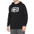 100-percent - Icon Pullover Hoodie Black Lg - 20029-00002