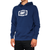 100-percent - Icon Pullover Hoodie Navy Lg - 20029-00027