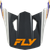 Fly Racing - Yth Kinetic Scrap Helmet Visor White/orange/blue/grey Ys-yl - 73-2009VY