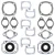 Vertex - Gasket Kit-tralfr 440 79-80 - 711048