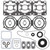 Vertex - Gasket Set S/m Yamaha 700 - 711269
