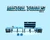 American Diorama 1:64 Metal Tools Set A Blue - Mijo Exclusives - Diecast