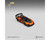 Cm Model 1:64 Mclaren Sennagtr - Volcano Orange - Diecast