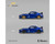Cm Model 1:64 Subaru Brz Varis Widebody - Blue - Limited Edition - Diecast