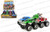 Display Tray Vehicles - Off-road Vehicles 4x4 5" In Plastic Case (friction Powered) - Diecast