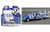 Greenlight 1:64 Acme - 1969 Ford F-350 Ramp Truck With Ford Mustang Trans Am Blue - Diecast