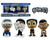 Homies Figures 4.5" Big Headz Series 5 4-pack Collectors Edition - Diecast