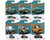 Hot Wheels 1:64 Pear & Chrome 2024 F Case Assortment - Diecast