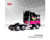 Ixo Models 1:64 1976 Kenworth K100 Aerodyne - Black And Pink - Diecast
