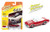 Johnny Lightning 1:64 Classic Gold Release 2 - 1970 Oldsmobile 442 Convertible Matador Red - Diecast