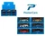 Postercars 1:64 Hypercar League Collection H13-18 Tabletop Display - Diecast