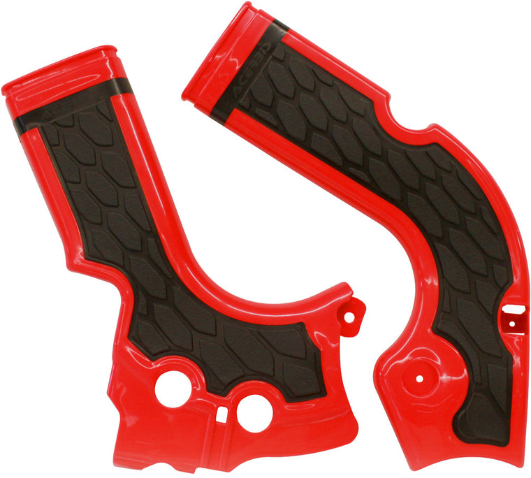 Acerbis - X-grip Frame Guard Red/black - 2374241018