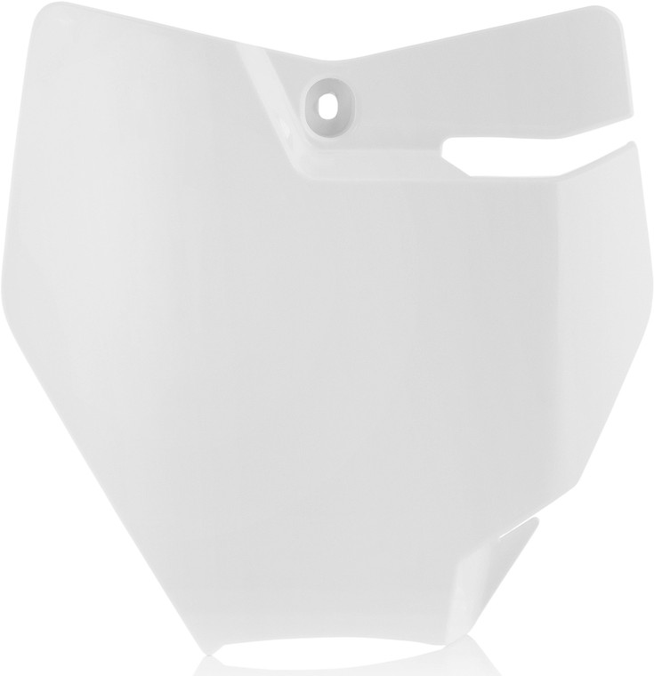 Acerbis - Front Number Plate White - 2449400002