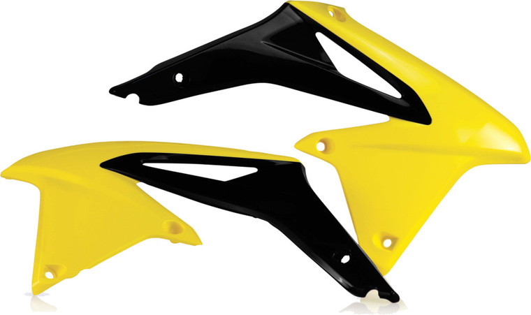 Acerbis - Radiator Shrouds Yellow - 2113861017