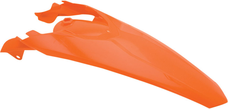 Acerbis - Rear Fender W/taillight Tab Orange - 2250380237