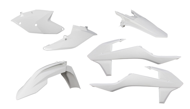 Acerbis - Full Plastic Kit White - 2421070002