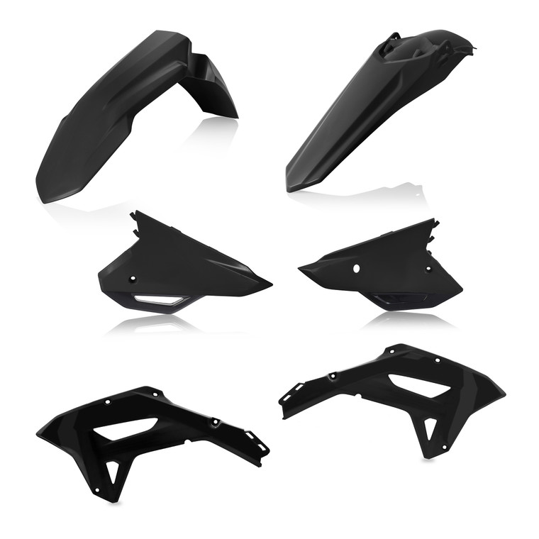 Acerbis - Plastic Kit Hon Black - 2861790001
