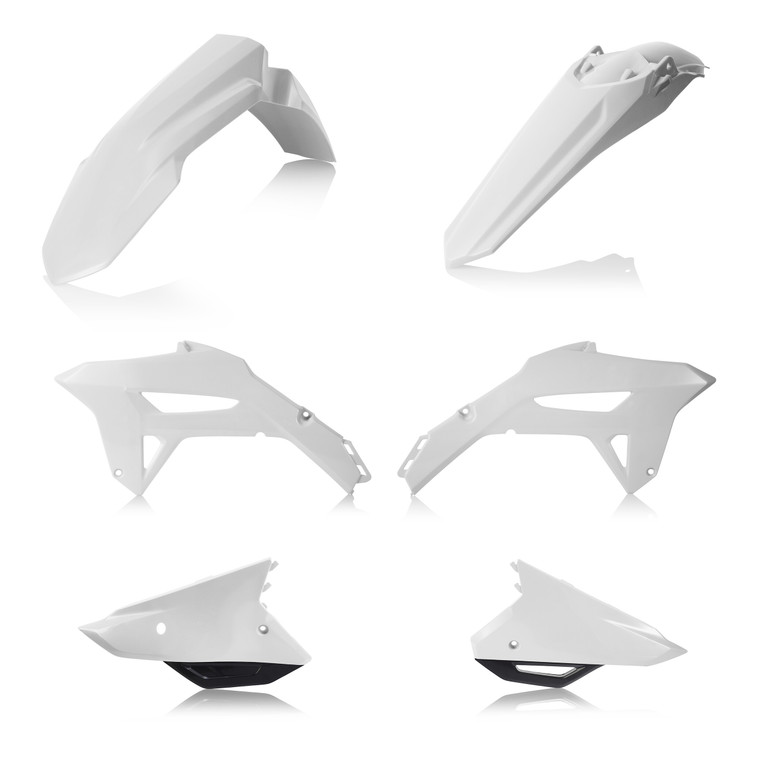 Acerbis - Plastic Kit Hon White/black - 2858911035