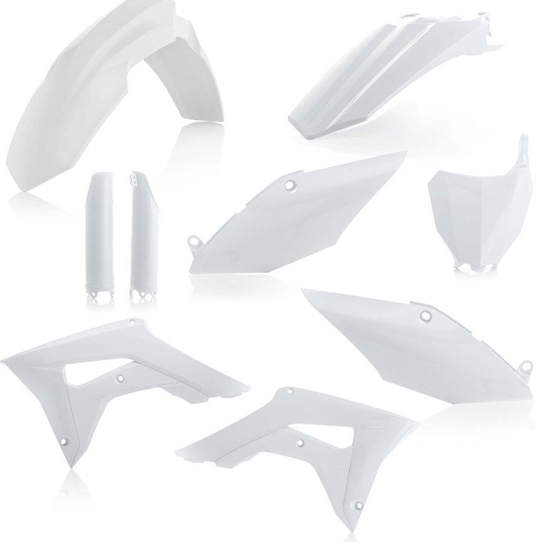 Acerbis - Full Plastic Kit White - 2630700002