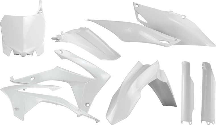 Acerbis - Full Plastic Kit White - 2314410002
