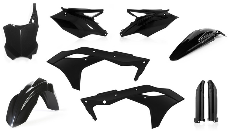 Acerbis - Full Plastic Kit Black - 2630630001