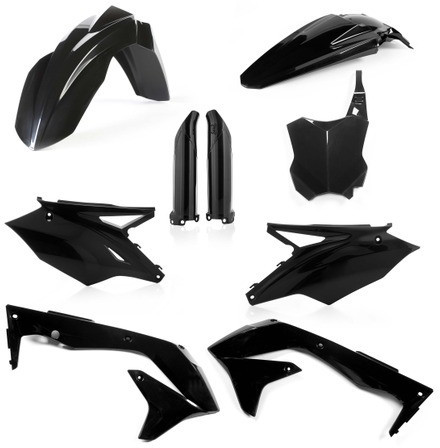 Acerbis - Full Plastic Kit Black - 2449570001