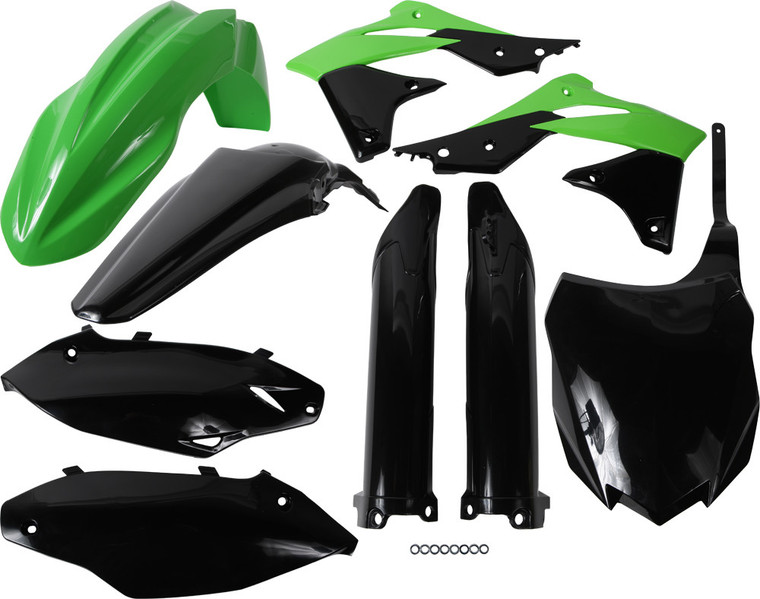 Acerbis - Full Plastic Kit Green - 2314183914