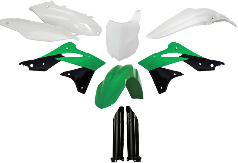 Acerbis - Full Plastic Kit Green - 2314184584