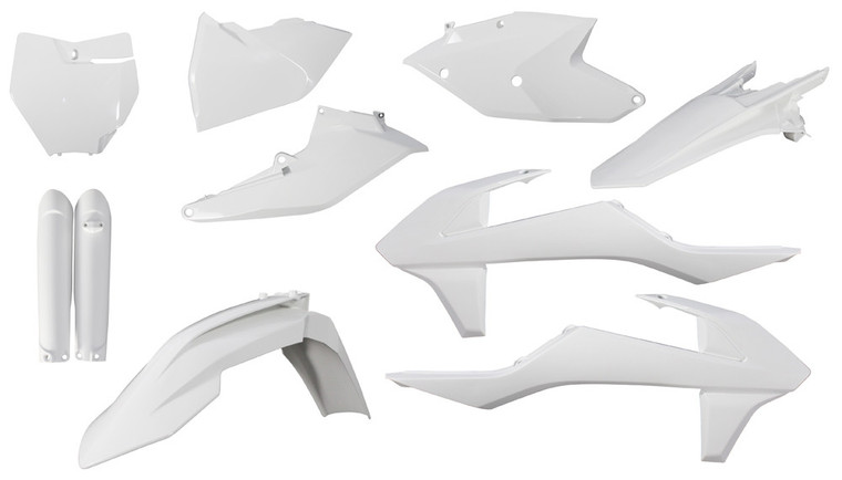 Acerbis - Full Plastic Kit White - 2421060002