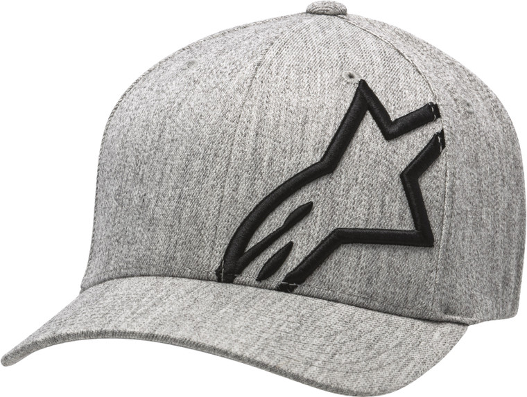 Alpinestars - Corp Shift 2 Curved Hat Grey Heather/black Lg/xl - 1032-81008-1126-LG/X