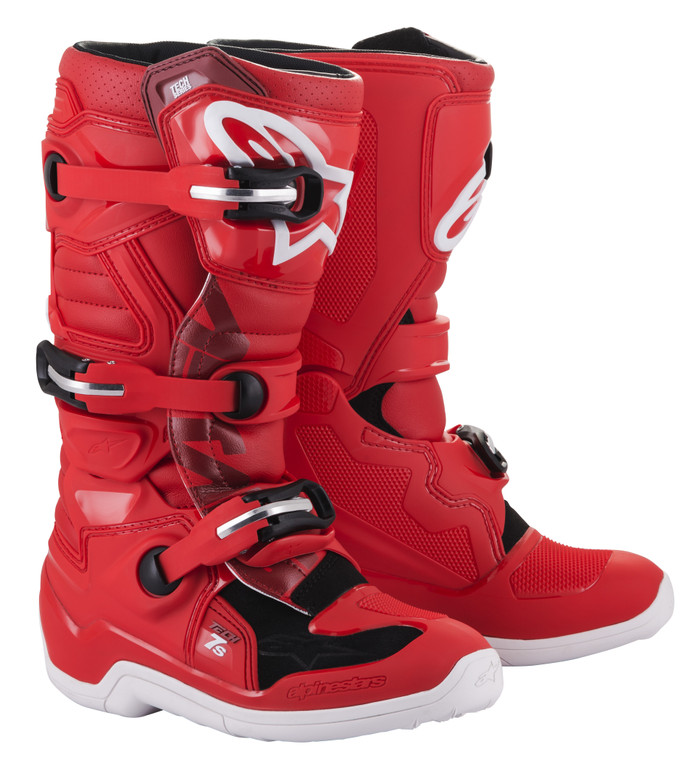 Alpinestars - Tech 7s Boots Red Sz 04 - 2015017-30-4