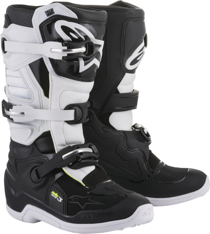 Alpinestars - Tech 3 Stella Boots Black/white Sz 08 - 2013218-12-8