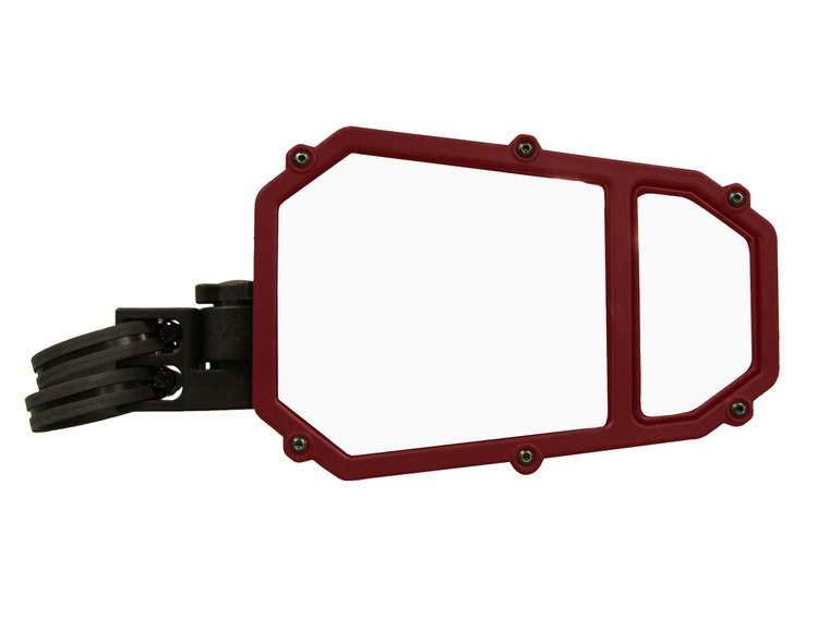 Atv Tek - Elite Series 2 Side Mirror Red Replacement Frame - ES2-RED