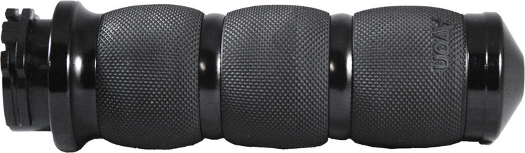 Avon - Air Cushioned Grips W/cable Throttle Black - AIR-90-ANO Avon - Air Cushioned Grips W/cable Throttle Black - AIR-90-ANO