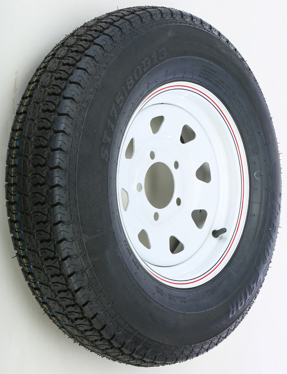 Awc - Trailer Tire And Wheel Assembly White - TA2034512-71BB78C Awc - Trailer Tire And Wheel Assembly White - TA2034512-71BB78C