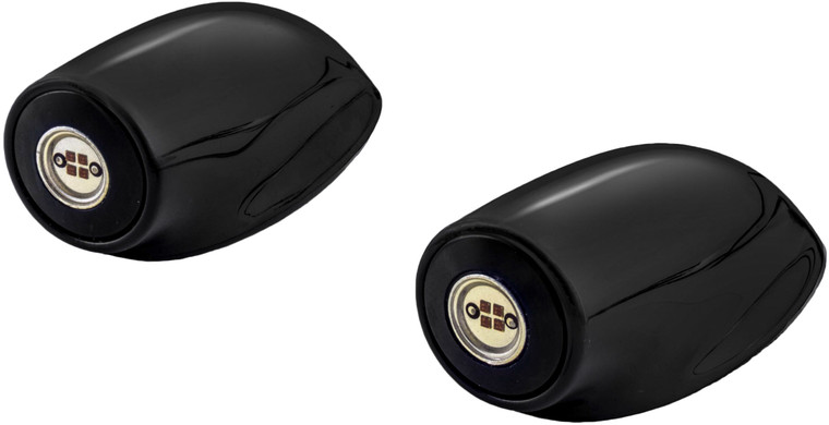 Baggernation - Lightning Bullets Black Red Tail/brake/turn Signal - LB-R-BRK-B